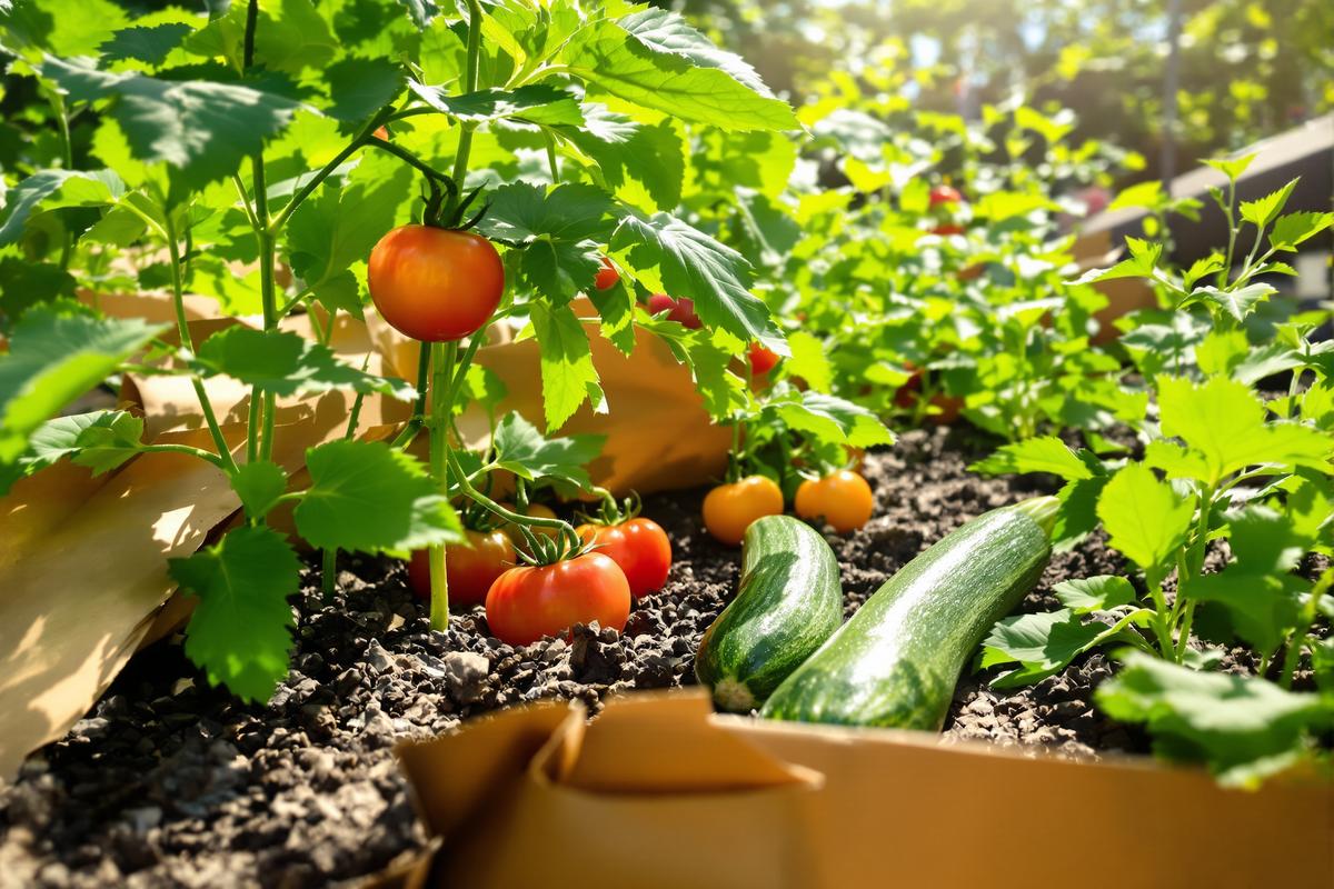 Ce simple carton que l’on jette tous révolutionne pourtant le potager en été.jpg