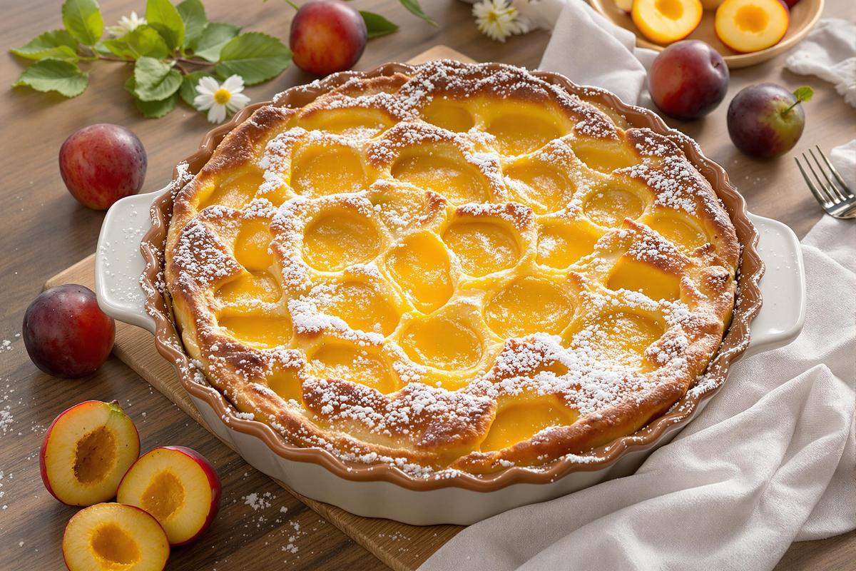 Clafoutis aux mirabelles : Cyril Lignac n'oublie jamais d'ajouter 2 cuillères de cet ingrédient pour le parfumer.jpg