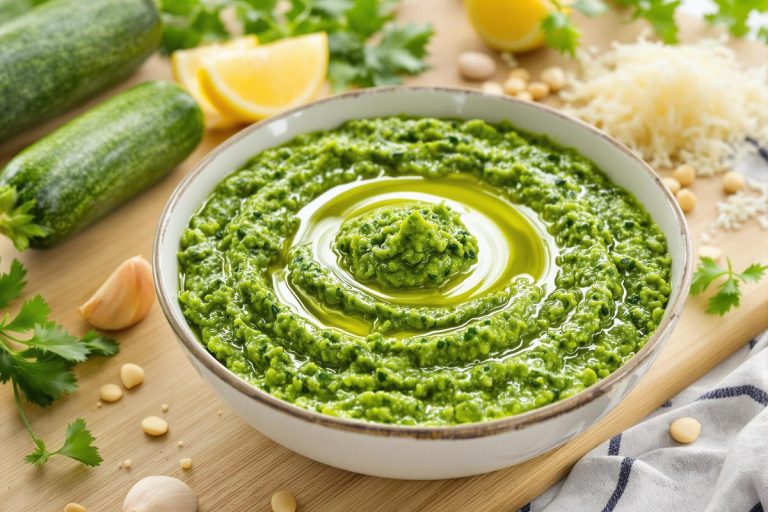 La recette du pesto de courgette - quand on a trop de courgettes et qu'on ne sait plus comment les cuisiner !.jpg