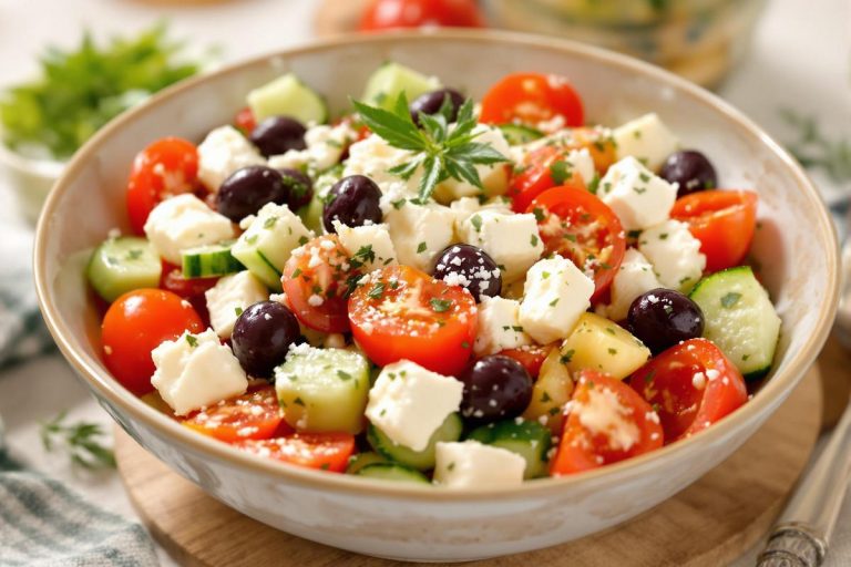 Salade grecque crétoise : tomates, concombre, feta, origan.jpg