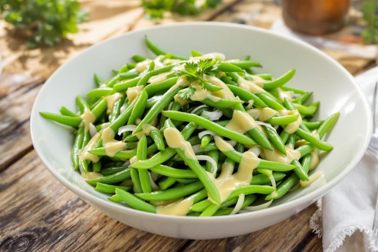 Vos haricots verts en salade n'auront plus jamais le même goût avec cette vinaigrette originale.jpg