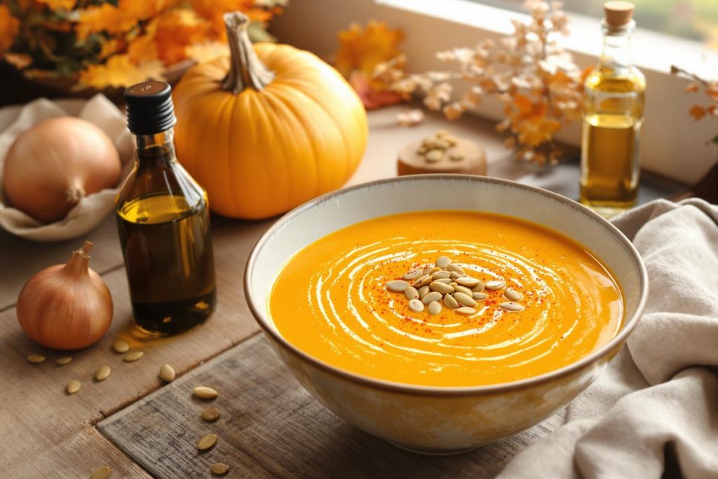 4 ingrédients pour préparer la soupe de courge la plus réconfortante de ...
