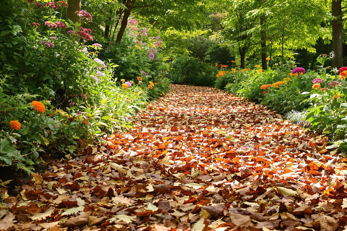 Comment vos feuilles mortes et tontes de gazon peuvent bloquer les mauvaises herbes de vos allées.jpg