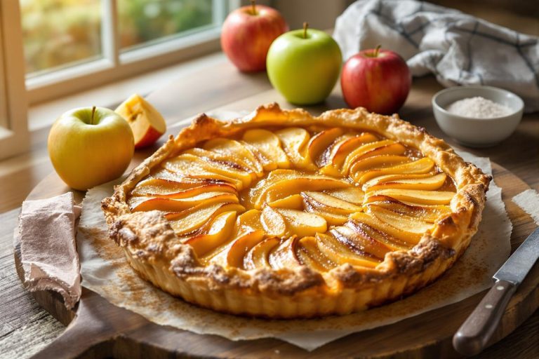 Vous allez adorer préparer cette tarte aux pommes croustillante au Airfryer : plus simple, c’est impossible !.jpg